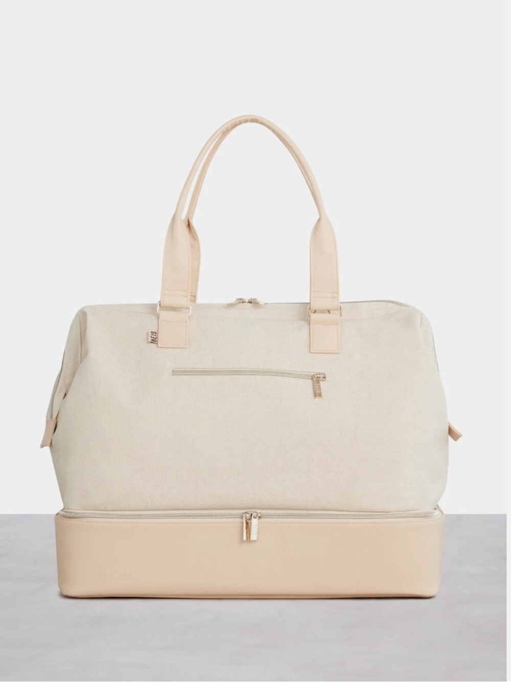 Beis weekender canvas beige